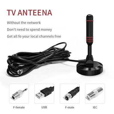 Private Mold Yes 180MM*80MM*20MM Free Channel HD Portable Booster Indoor Digital Tv Antenna