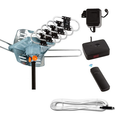 Camper Remote Control Outdoor TV Antenna with Frequency Range of 147-230mhz/470-862mhz