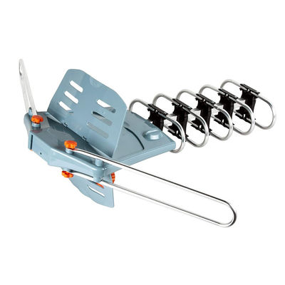 Butterfly Dish Rotation Yagi HD DVB T2 TV Antenna for VHF174-230/UHF470-862 Frequencies
